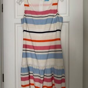 J. McLaughlin Multicolor Striped Dress